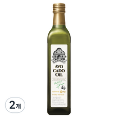 백설 유러피안 아보카도 오일, 500ml, 2개