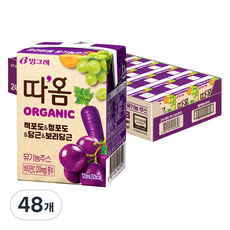 TAOM 紅葡萄&青葡萄&紅蘿蔔&紫蘿蔔果汁, 48入, 120ml