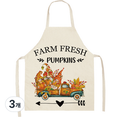 어텀 웜톤 앞치마 47 x 38 cm, NO.08, 3개