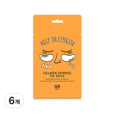지나인스킨 셀프 에스테틱 콜라겐 하이드로겔 아이패치, 5개입, 6개