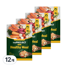 펫러닝 강아지 더프로젝트 헬씨밀 PLAN3, 50g, 12개, 연어
