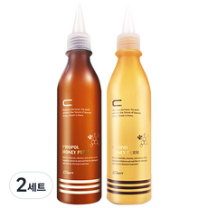 PL COSMETIC 蜂膠&蜂蜜萃取燙髮液 1+2劑組 所有髮質適用, 2套