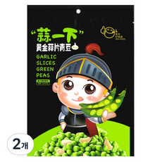 전두 갈릭슬라이스 그린피스 완두콩 과자, 240g, 2개