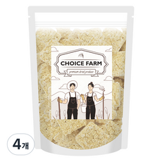 초이스팜 원물그대로 바로먹는 동결건조 다진마늘, 60g, 4개