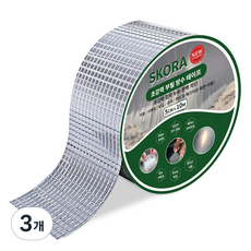 Skora 超強力丁基防水膠帶 銀色 5cm x 10m, 3個