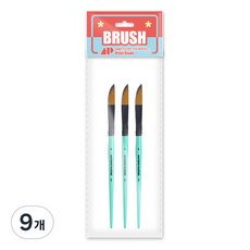 AwesomePainting 設計 DAGGER 劍形筆, 4號, 9個