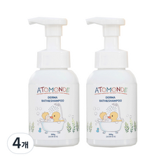 ATOMONDE Derma洗髮沐浴精, 300g, 4個