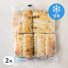 불라트 치아바타 버거번 4개입 (냉동), 400g, 2개