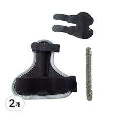 리치덕 엄지손가락 보호대 블랙그레이, 2개