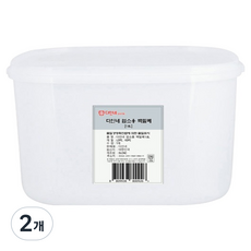 다인네 업소용 백밀폐통, 2개, 1.6L