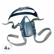 3M 面罩替換式頭帶 7581, 4個