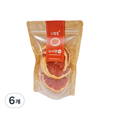 디톡톡 건조 자몽, 40g, 1개입, 6개