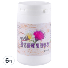 양원농장 흰민들레 엉겅퀴환, 6개, 120g