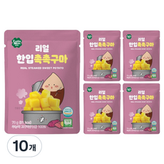 룰루맘 리얼 한입촉촉구마 고구마맛, 70g, 10개