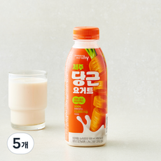 에치와이 제주당근 요거트, 5개, 1개입, 500ml