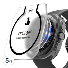 아라리 코어 강화유리 2p, 클리어, 5개