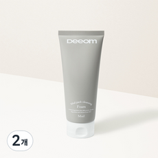 디옴 머드 팩 클렌징 폼, 2개, 150g