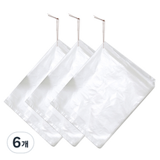베로나 걸어쓰는 위생 비닐 막지 야채 봉투 소 21cm x 26cm, 소(S), 100개입, 6개