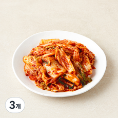 도들샘 겉절이김치, 1kg, 3개
