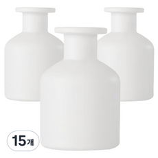 꼬까 시약병 디퓨저 용기, 매트화이트, 50ml, 15개