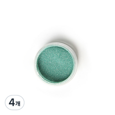 부띠끄코리아 키라키라 반사 네일 글리터 미니, 4개, 초록