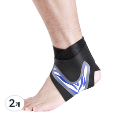 Himroom 護踝 單只 右腳 藍色 AB038, 2個