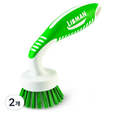 LIBMAN 弧形清潔刷, 綠色, 2個
