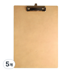 MDF 클립보드 A4, 15-4, 5개