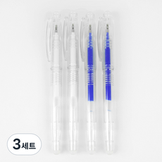 소잉바이핸드 아이롱펜 1mm 4p 세트, 화이트, 화이트, 블루, 블루, 3세트