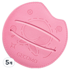 Diptok 美妝粉撲 海綿粉撲, 5個, 粉紅色