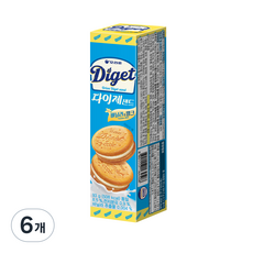 ORION 好麗友 夾心餅乾, 93克, 6個