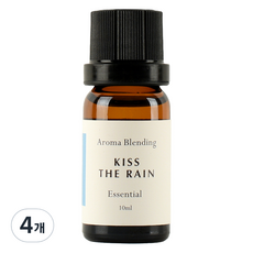 소소코 아로마블랜딩 에센셜오일 키스 더 레인, 4개, 10ml
