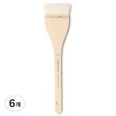 화홍산업 넓은붓 100 빽붓, 3호, 6개