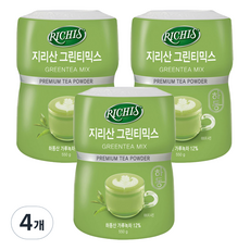 (주)동서 리치스 지리산 그린티믹스, 550g, 3개입, 4개