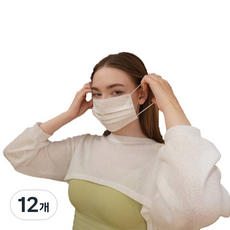 Midam 防紫外線高爾夫登山面罩, 白色, 50入, 12個