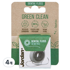 Jordan Green Clean 牙線, 4個