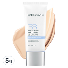 셀퓨전씨 워터핏 리커버 비비크림 SPF40 PA+++, 라이트, 5개, 30ml