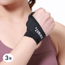 리치덕 엄지손가락 보호대 스트랩 오른손 블랙 L, 3개