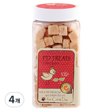 에프디트릿 반려동물 간식, 닭, 240g, 4개