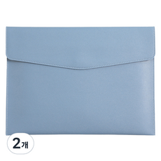 東亞PMS A4文件夾 軟皮手拿包, 2個, 藍色