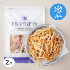 우리두리건어물 페스츄리 오징어, 500g, 2개
