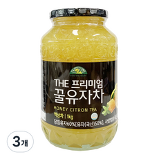 오가닉스토리 THE 프리미엄 꿀유자차, 1kg, 1개입, 3개