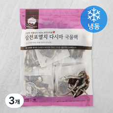 조혜정의멸치연구소 삼천포멸치 다시마 국물팩 (냉동), 16g, 20개입, 3개
