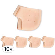 Joinmade 矽膠後腳跟墊 膚色, 10個, 2入
