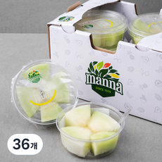 만나 프레시 허니듀 멜론 6p, 150g, 36개