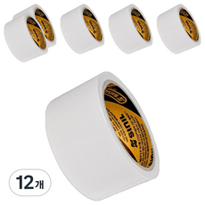 Sinil Tape 超強力高黏度火箭雙面膠帶 10m x 50mm, 12個, 半透明