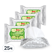 퓨어덤 클렌징 티슈 오이, 30매입, 25개
