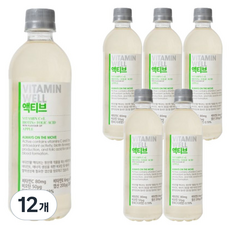 비타민웰 액티브 사과맛 비타민음료, 12개, 500ml