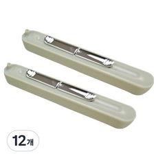 다기능 2 in 1 바늘 실꿰기 실따개, 초록, 12개