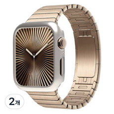zeroskin Apple Watch 10 Signature 7 保護殼 42mm, 星光色, 2個